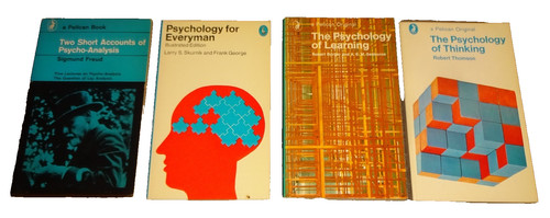 Pelican books psychologie - 4x,