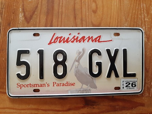 Originales usa nummernschild - originales,
