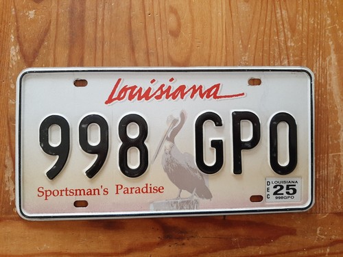 Originales usa nummernschild - usa,