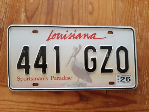 Originales usa nummernschild - usa,